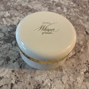 Jovan‎ Whisper Of Musk Dusting Powder 5.0 OZ Rare New Without Box